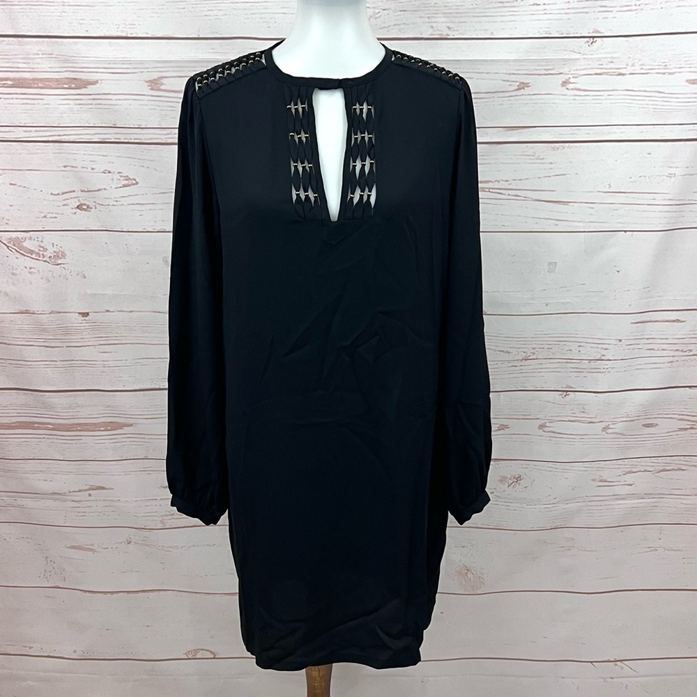 Diane Von Furstenburg DVF Florina Silk Shirt Mini Dress